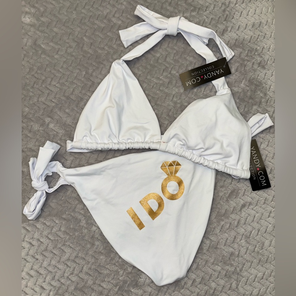 Bridal “I do” Bikini 💍